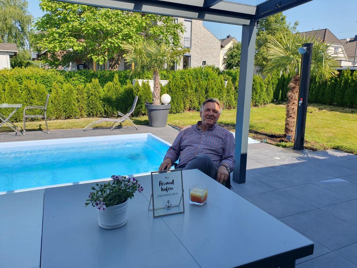 Grosszuegige Unterkunft Mit Terrasse Oberbrechen ภายนอก รูปภาพ